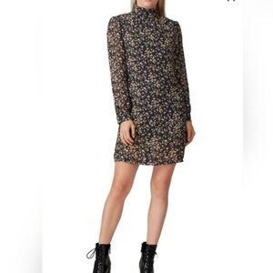 Kendall and Kylie mock neck dress